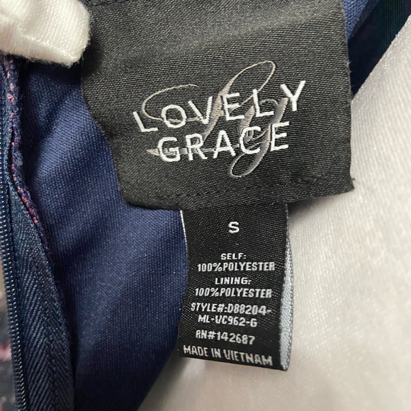 Lovely Grace Long Whimsigoth Gown Babydoll Forest Fairy Y2K Mesh Glitter Size S - Picture 8 of 17